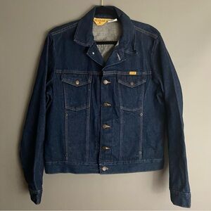 1970's Rustler Vintage Denim Trucker Jacket  Men's EXCELLENT condition- Sz M